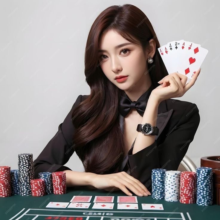 Dealer thật phát sóng trực tiếp tại bàn Baccarat Live Casino ok bet
